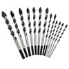 GMTOOLS 10pcs Masonry Drill Bits Set, 1/8 to 1/2" Concrete