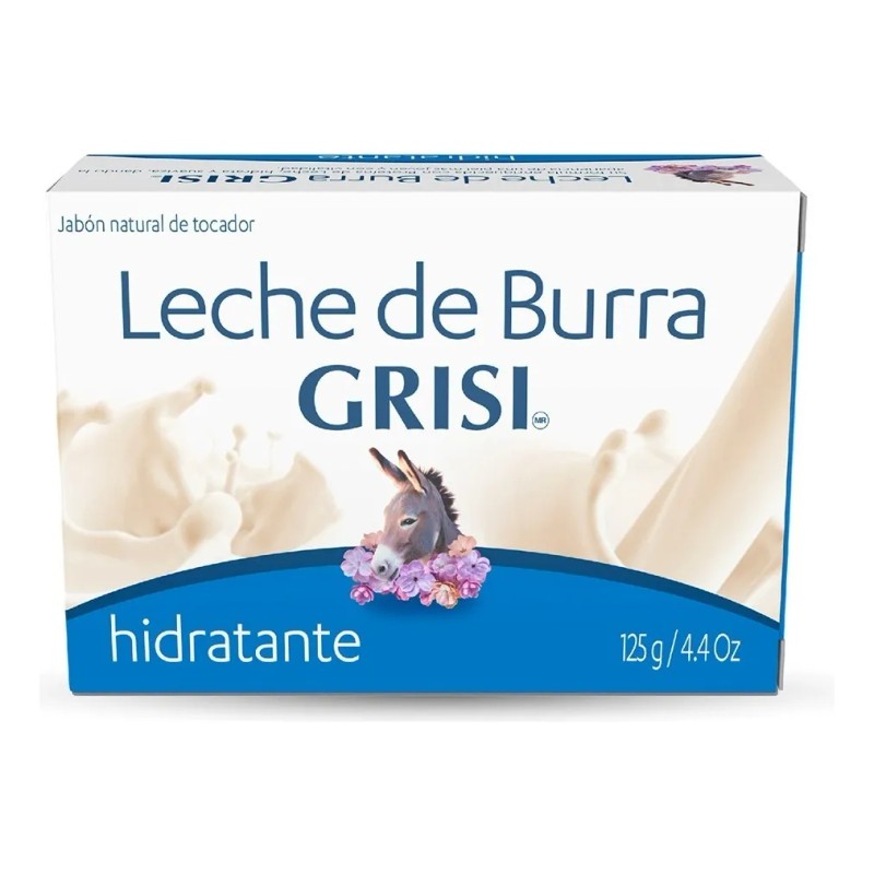 Jabón Barra Grisi Leche Burra 125g