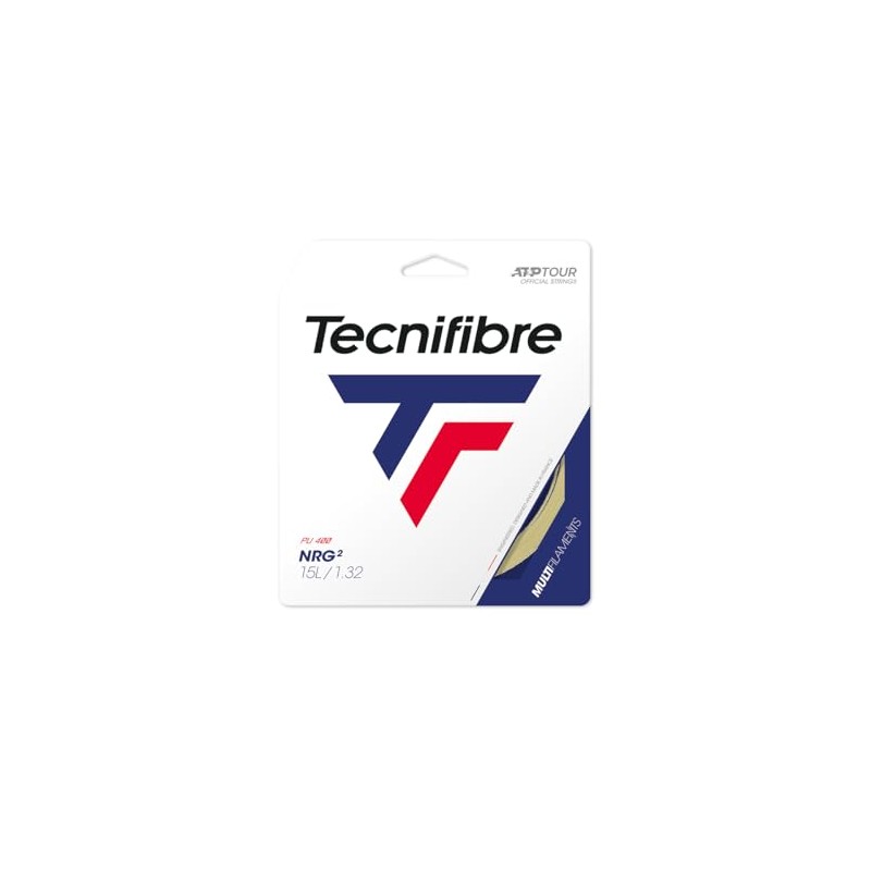 Tecnifibre NRG Tennis String 1.24 Natural - 12m Set
