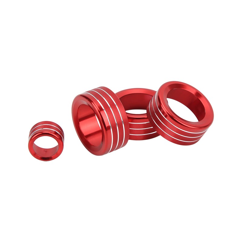 AC Switch Ring Volume Knob Cover Aluminium Alloy Stylish Perfect