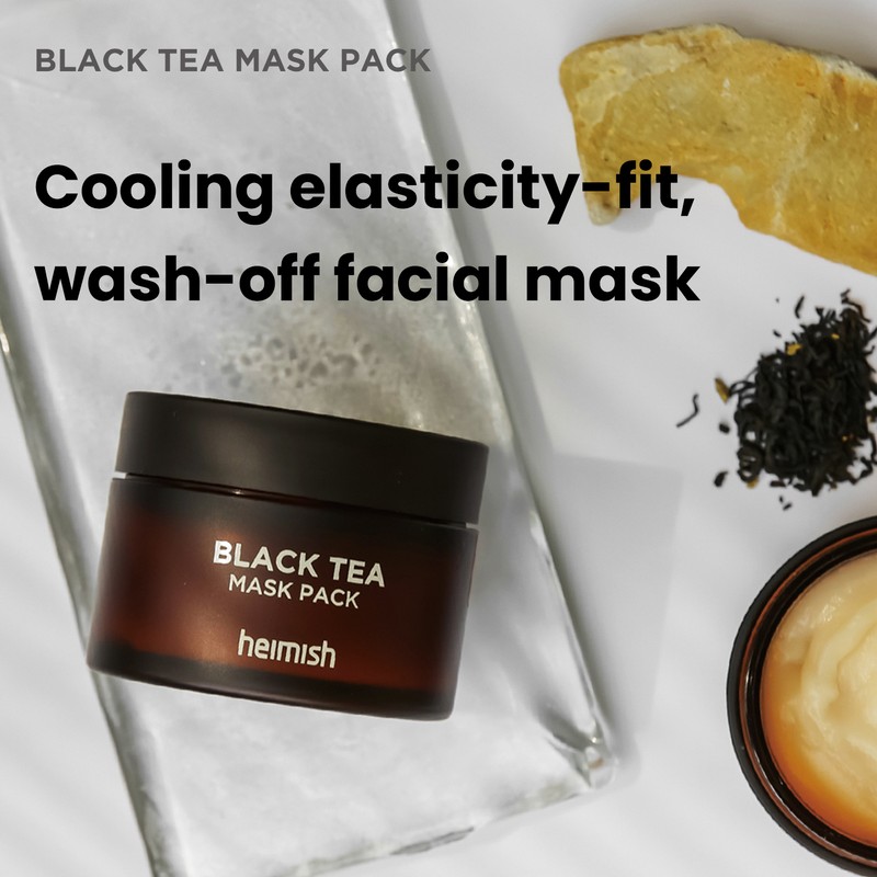 heimish [heimish]Black Tea Mask Pack 110ml