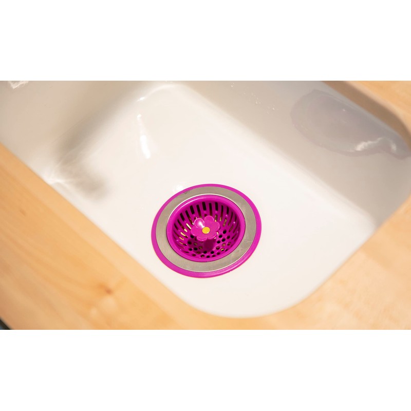 Joie Bloom Kitchen Sink Strainer Basket, Fits All Standard Sinks,