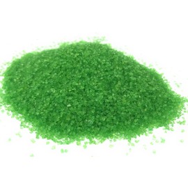 Ultimate Baker Green Decorating Sugar - Kosher Certified Natural Large Crystal Decorating Sugar (8oz Bag Green Sugar)