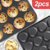 Muffin Top Pan 2 Pack Baking Pans Whoopie Pie Pan,
