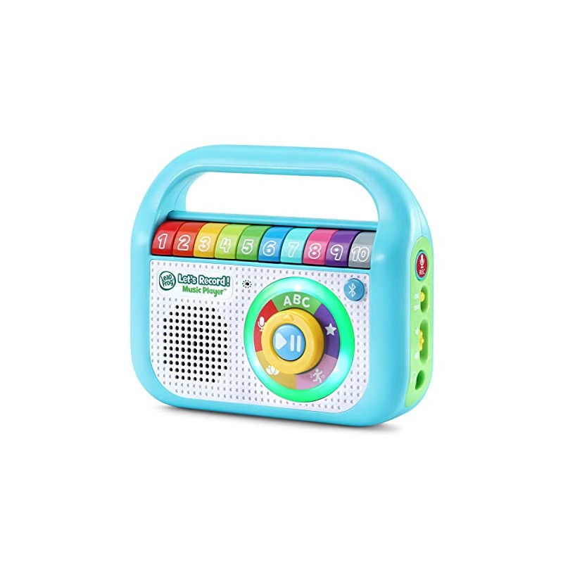 LeapFrog ¡Vamos a grabar! Reproductor de música, Azul Turquesa