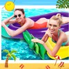 Libima 2 Pcs 73 Inch Giant Pineapple Pool Floats 75