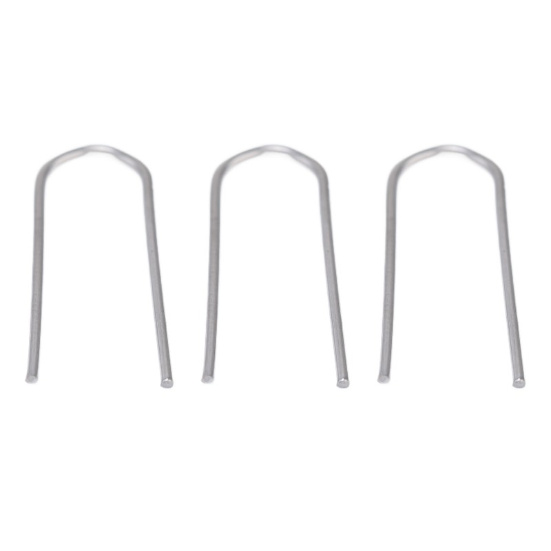 200 Pcs Wire Jump Rings Nickel Chromium Alloy U Shaped