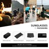 SPEEDHYUN Classic Men's Polarised Sunglasses Square Lightweight Sunglasses UV Protection