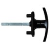 Garage Door Parts Cardale Black Powder Coated T Handle