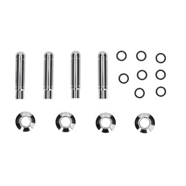 Car Door Lock Pin, 8PCS Car Door Lock Knob with Cover ABS Chrome Replacement for TRAX/Cruze/Malibu