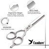 Hairdressing Barber Salon Scissors, Thinning Scissors set 5.5", New Silver