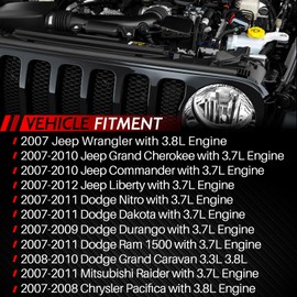 04861661AA Electronic Throttle Body TPS IAC Assembly for 2007-2010 Je-ep Grand Cherokee Wrangler, for Durango Dakota Ram Replace 4861661AA 4861661AB 4593858AA 4593858AB 04593858AB