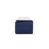 Simple Square Semi-Hard Glasses Case Navy 2451-02