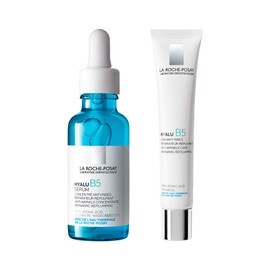 La Roche-Posay Hyalu B5 Duo: Anti-Falten-Serum, 30 ml + Creme, 40 ml, Intensivbehandlung mit Hyaluronsäure und Vitamin B5