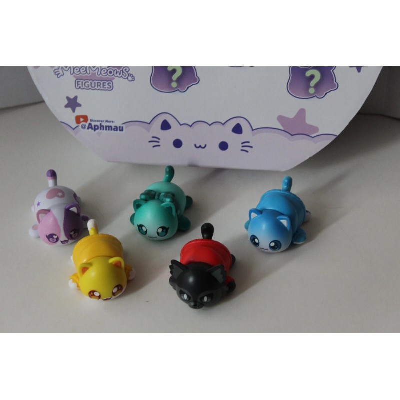 Bonkers Aphmau Glow Figure Collection Mee Meows 2 1/2 inch