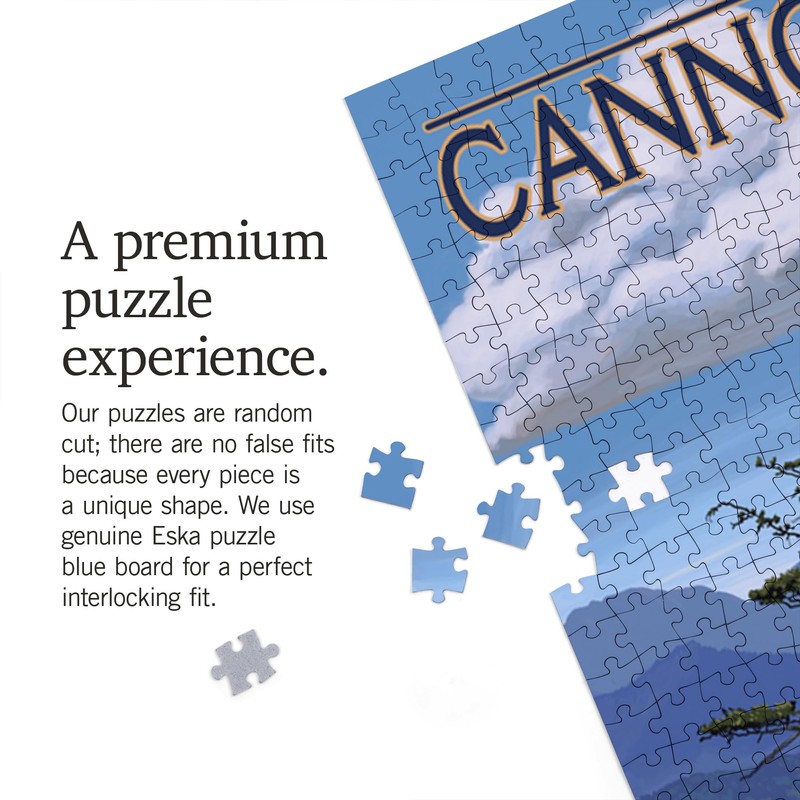 Lantern Press 1000 Piece Jigsaw Puzzle, Cannon Beach, Oregon, Oregon