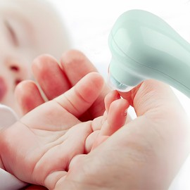 Wishator Baby Nail File Electric Rechargeable, Baby Nail Trimmer Electric with 10 Replacement Pads, Baby Nail Clippers with Light, Grooming Kit for Infant/Newborn/Toddler Nail Filer, Trim and Polish