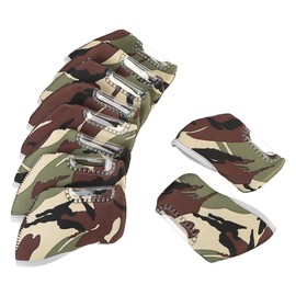 10pcs/Set Fashionable Golf Irons Headcover Ball Head Protective Cover(Camouflage)