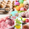 THJOPOKEEL 3PCS Ice Cream Scoop, Premium Cookie Dough Scoop Set,