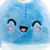 Mr. Wonderful Small Narval Colourful Plush Keyring Large, Colourful