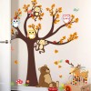 DaraBaby Vinil Decorativo Sala O Habitación Bosque Con Búhos Y
