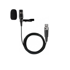 Replacement Lapel mic for SHURE BLX188/CVL Wireless Lavalier Microphone, Unidirectional, ta4f 4 Pins, Black