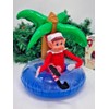 Decsee Elf Inflatable Rubber Ring - PALM TREE - Float