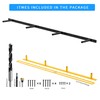 Floating Shelf Bracket ,Hidden Shelf Brackets (53 inch Premium kit)
