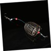 Kisangel 2sets Stainless Steel Lure Cage Bait Trap Fishing Trap