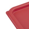 Hygiplas CF040 Square Red Lid to fit - 1.5/3.5Ltr