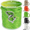 Premium Anchor Rope 100 ft x 3/8 inch, Solid Braid
