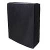 Black Folding Bed Cover Portable Bed Cover Furniture Dust Proof