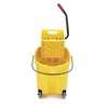 Rubbermaid Commercial Products WaveBrake 35 Qt. Side-Press Mop Bucket and