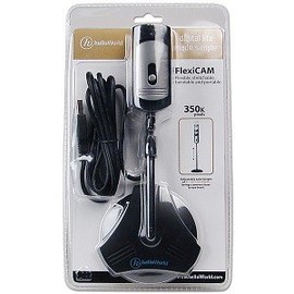 Hello World PK-5 FlexiCAM 350K USB Webcam with 360 Rotation and 1080p Video Capture