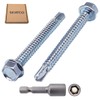 SKIR'CO (Pack of 10) DIN 7504K Galvanised Steel 6.3 x