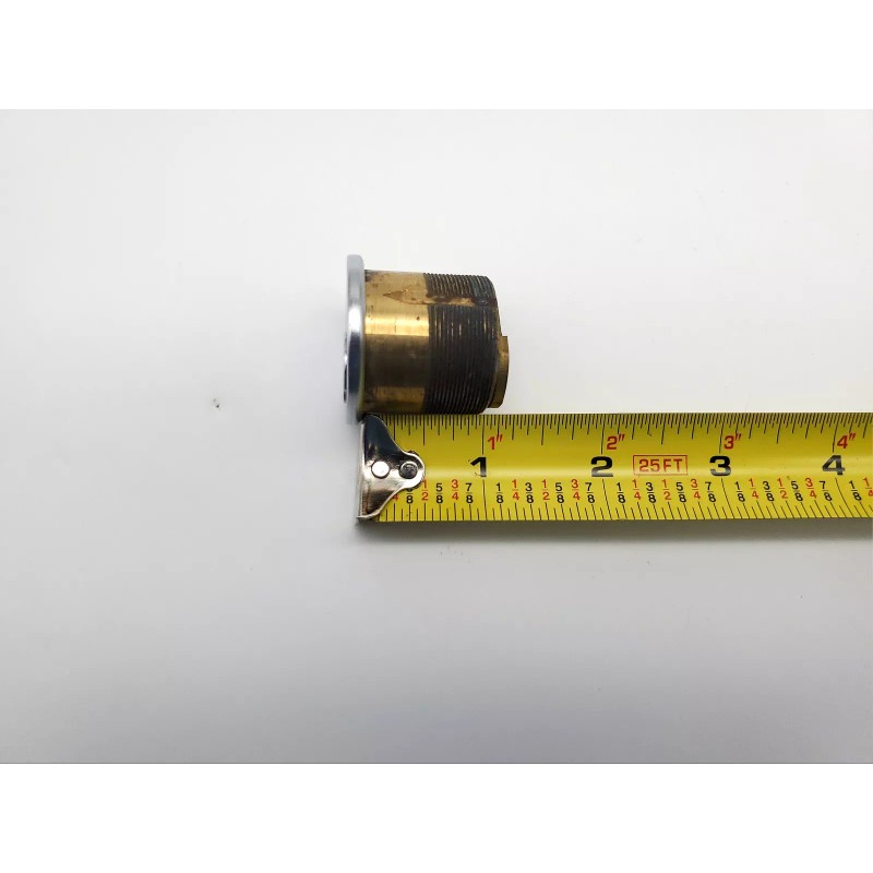 Arrow Mortise Cylinder Lock MC61 1-1/8" Length Satin Chrome 001