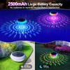 Askyli Floating Pool Lights, IP68 Waterproof Solar Pool Lights That