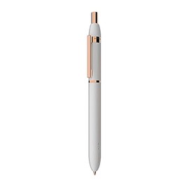 Otto Hutt Design 03 Mechanical Pencil 002-18799 - Solid Brass Pencil in White - With 0.7 mm Leads and Eraser