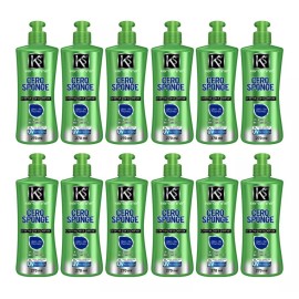 Kerashine Crema Para Peinar Cero Sponge 270 Ml C/u - 12 Pz