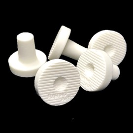 Reefing Art Tapones de cerámica de coral para acuario, paquete de 100 unidades, para azulejos SPS LPS