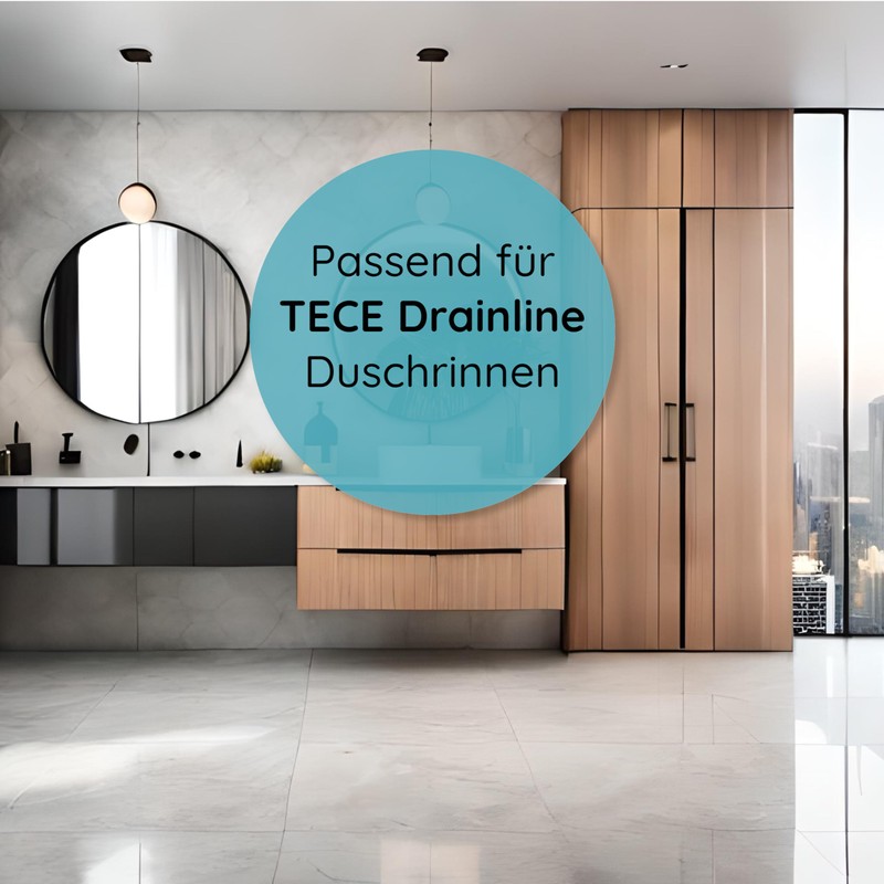 Optimised Replacement Hair Strainer for TECE Drainline Shower Drain Channels
