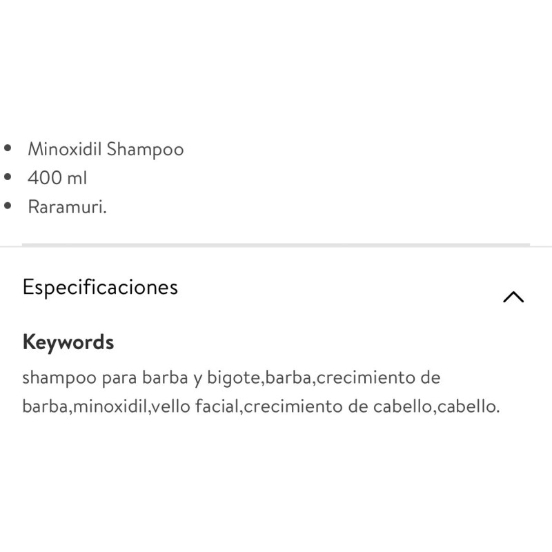 Raramuri Shampoo Raramuri Hair Growth Crecimiento De Cabello