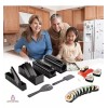 Total Supplier Set Moldes Prepara Rollos Sushi Utensilios Comida Japonesa