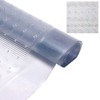 Bargain House Clear Heavy-Duty Vinyl Plastic Carpet Protector 100% Waterproof Carpet Floor Mat Protector Runner Guard Protector Sheet Home Office Hallway Kitchen Runner 27 Inches(2.231ft) Wide (9FT)