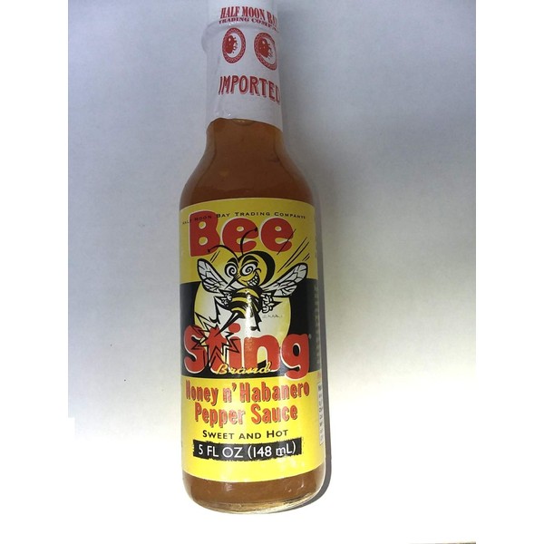 Bee Sting Honey N' Habanero Hot Sauce, 5 fl oz