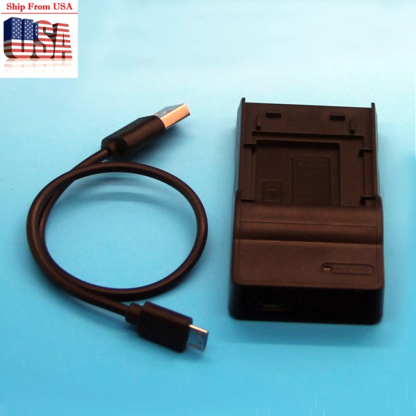 Unbranded USB Battery Charger For BP-819 Canon LEGRIA FS400 FS405