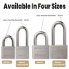 Unity Marine Padlock Keyed Alike 100% Stainless Steel Weatherproof for