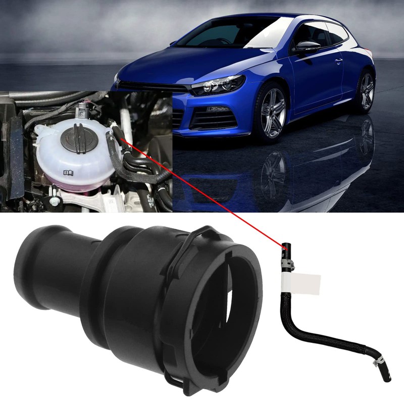 SG Store 2 x Radiator Coolant Hose Connection 3B0122291B Compatible