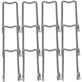 Operitacx 20pcs Steel Rebar Spacer Chair for Reinforcement Support Heavy Duty Design for Construction Sites Durable Steel Construction for Reliable Grip Uneven Surfaces