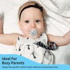 PUTSKA Pacifier Adapter Rings - Silicone Adapter for Pacifier Holder
